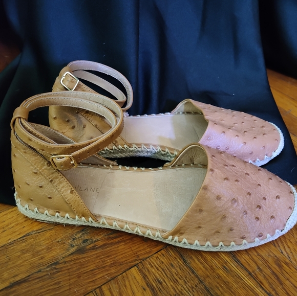 Maiden Lanen Geneva Ankle Wrap Espadrille Flats - Picture 8 of 13